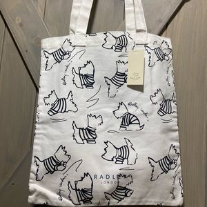 NWT Radley London canvas tote bag